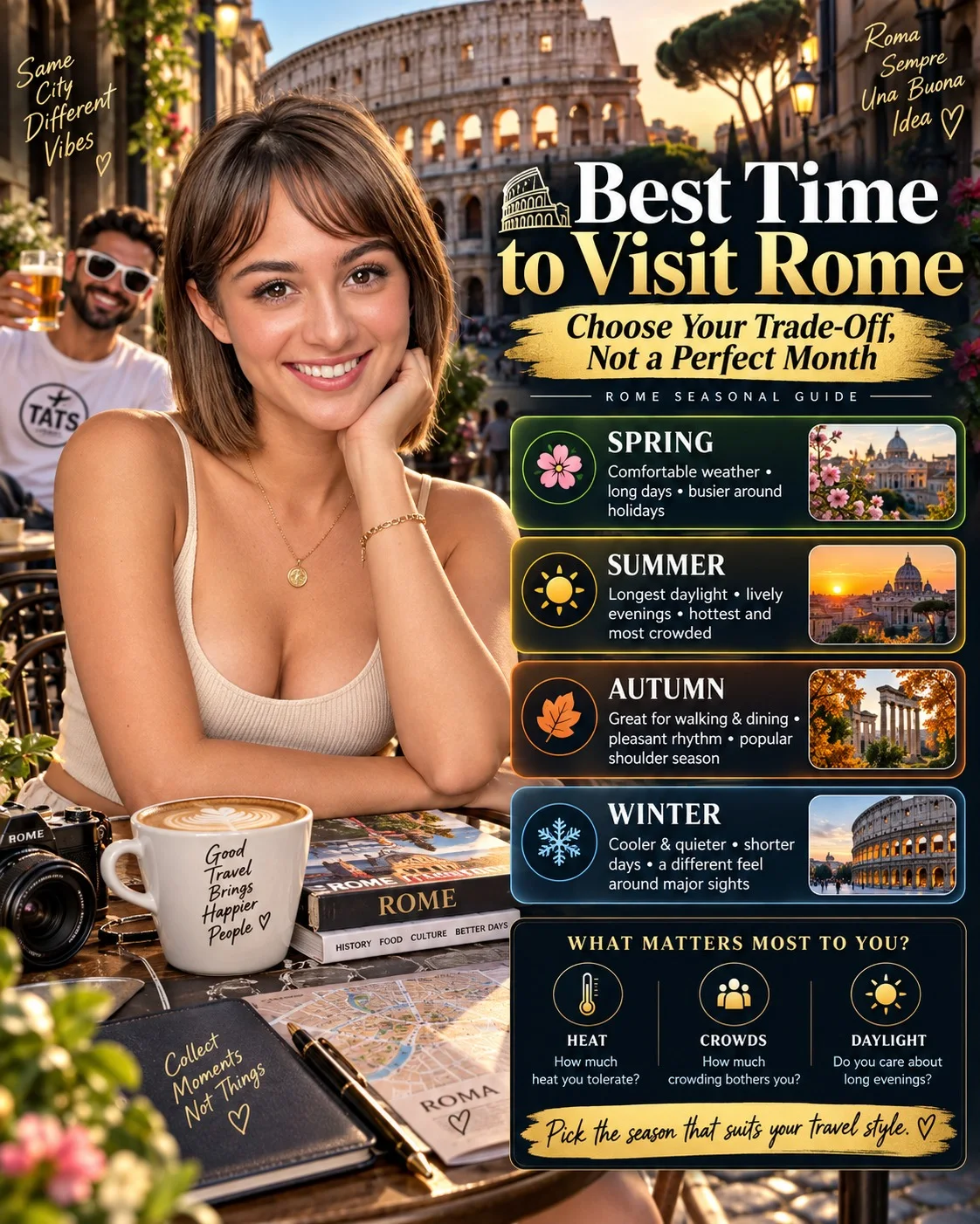 Best time to visit Rome