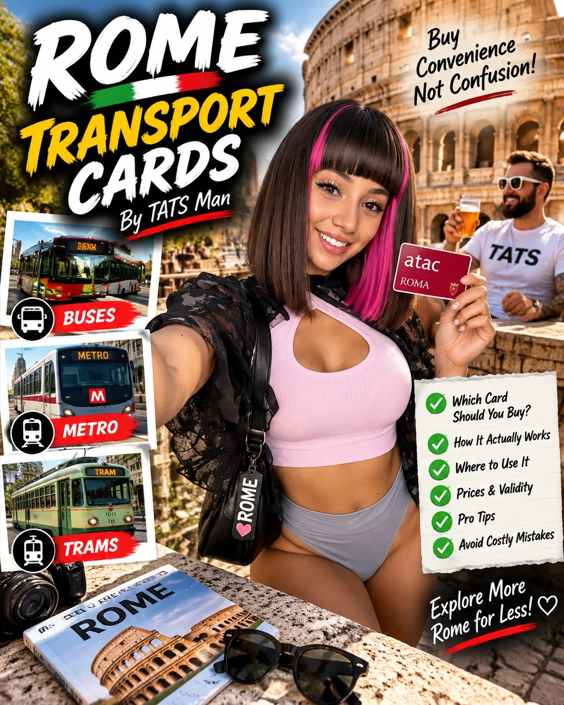 Rome transport cards & passes